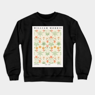 William Morris Exhibition Wall Art, Morris Daisy Pattern, Textile Design, Men Women Gift Crewneck Sweatshirt